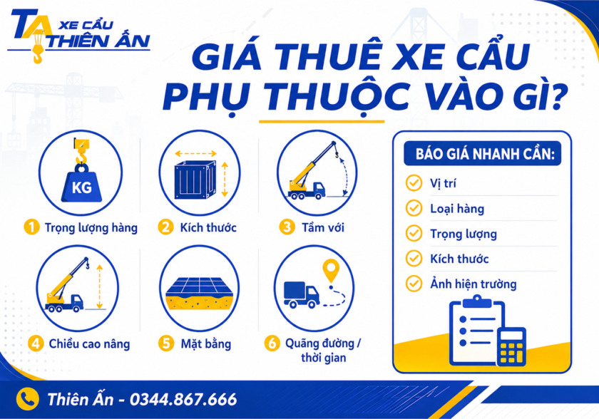 cho thuê xe cẩu Quảng Ngãi Giá thuê xe cẩu Quảng Ngãi