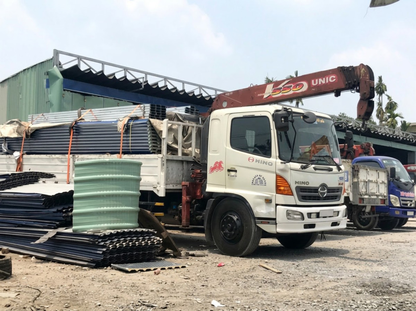 Thuê xe cẩu hàng Quảng Ngãi
