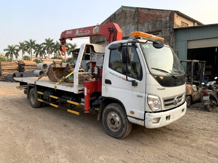 Thuê xe cẩu cứu hộ Quảng Ngãi