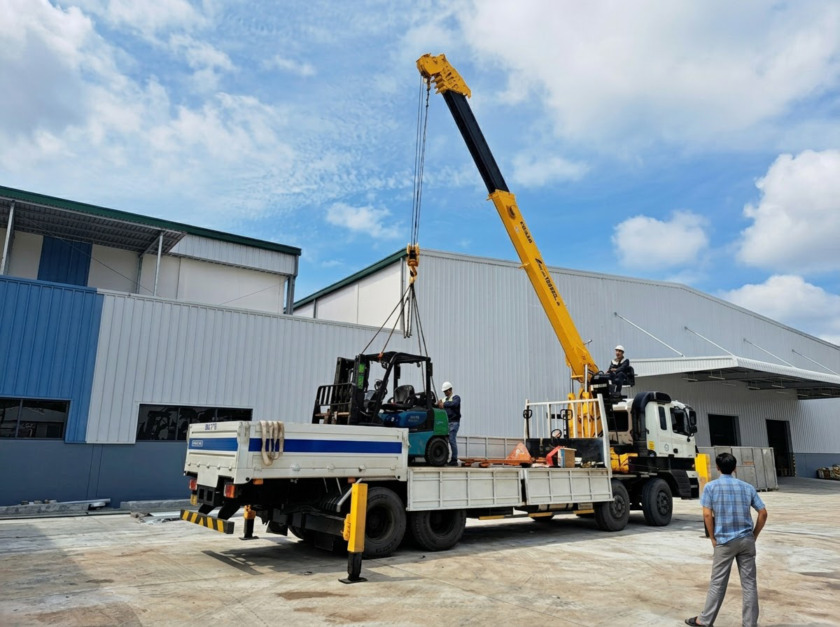 Thuê xe cẩu di dời Quảng Ngãi